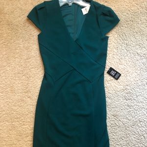 Express Green Professional Dress